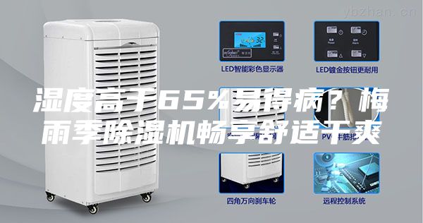 濕度高于65%易得病?梅雨季除濕機暢享舒適干爽