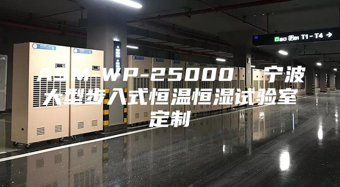 ASM-WP-25000 寧波大型步入式恒溫恒濕試驗室定制