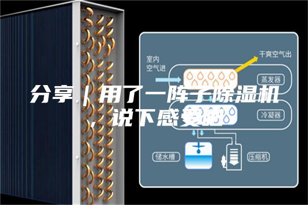 分享|用了一陣子除濕機,說下感受吧