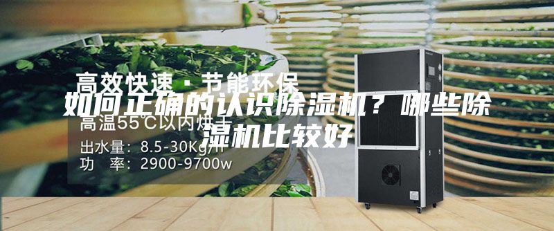 如何正確的認識除濕機?哪些除濕機比較好