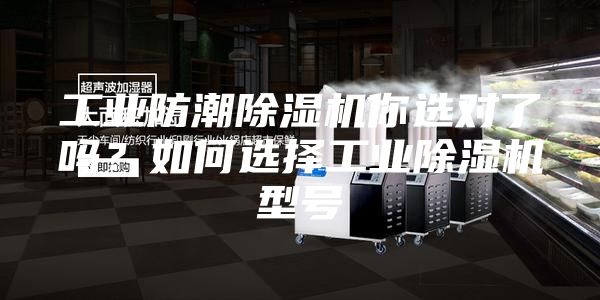 工業防潮除濕機你選對了嗎?如何選擇工業除濕機型號