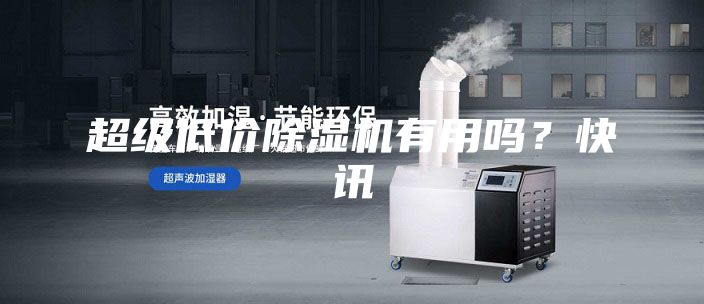 超級(jí)低價(jià)除濕機(jī)有用嗎？快訊