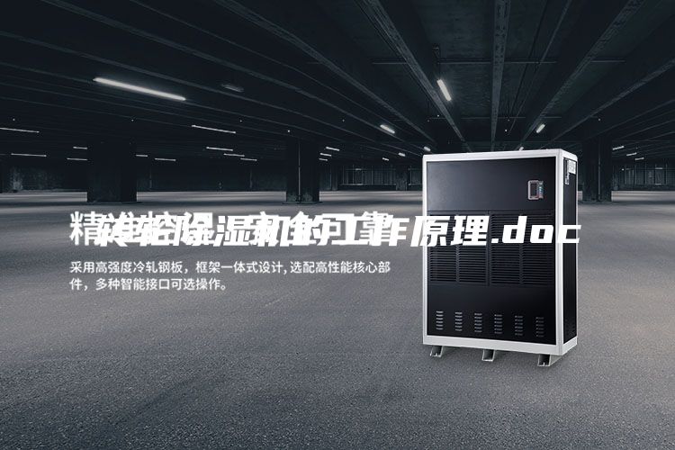 轉(zhuǎn)輪除濕機的工作原理.doc