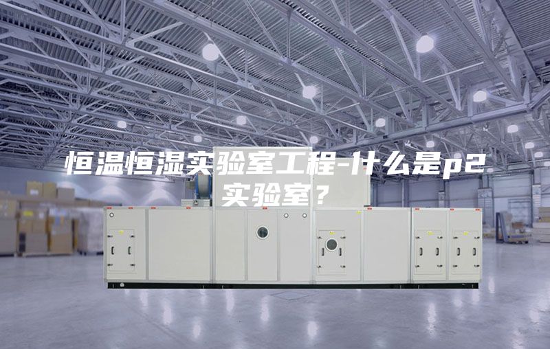 恒溫恒濕實驗室工程-什么是p2實驗室?