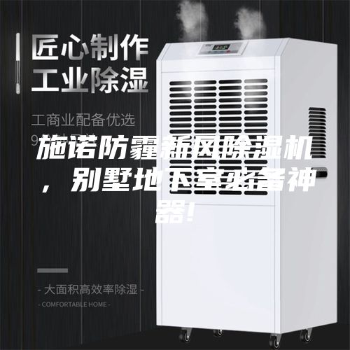 施諾防霾新風除濕機，別墅地下室必備神器!