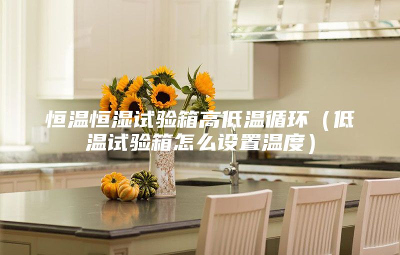 恒溫恒濕試驗箱高低溫循環(低溫試驗箱怎么設置溫度)