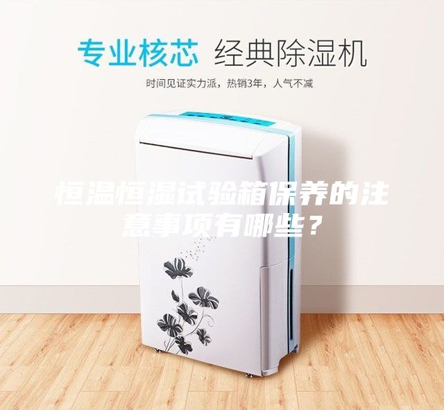 恒溫恒濕試驗箱保養的注意事項有哪些?