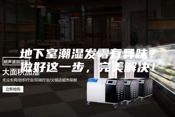 地下室潮濕發霉有異味？做好這一步，完美解決！