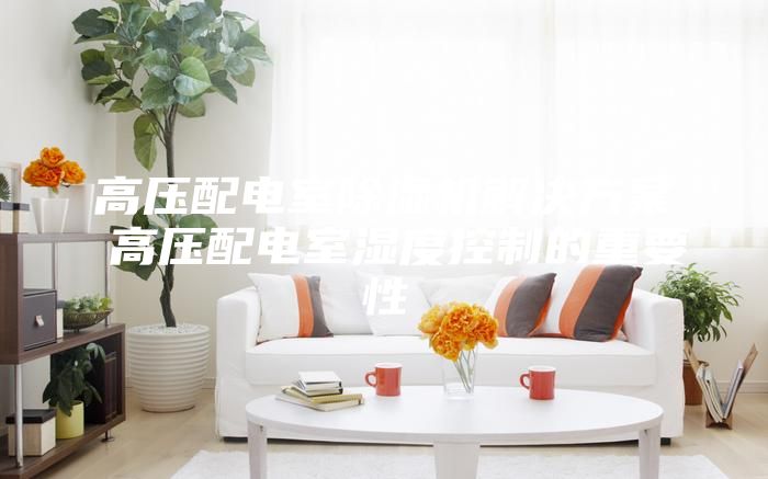 高壓配電室除濕機解決方案 高壓配電室濕度控制的重要性