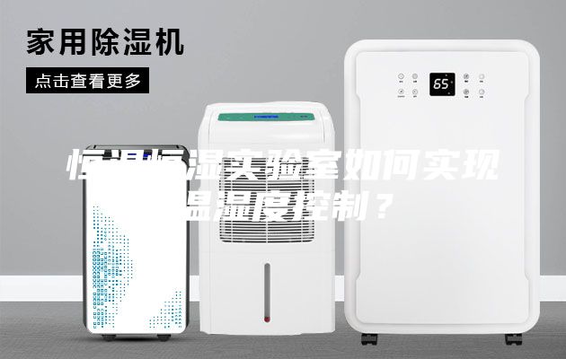 恒溫恒濕實驗室如何實現溫濕度控制？
