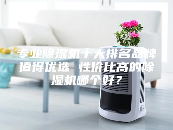 專業除濕機十大排名品牌值得優選 性價比高的除濕機哪個好？